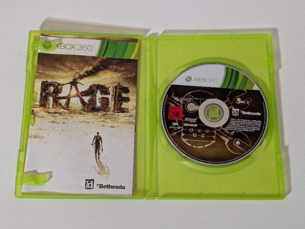 RAGE XBOX 360, Enlèvement ou Envoi, Utilisé, Shooter