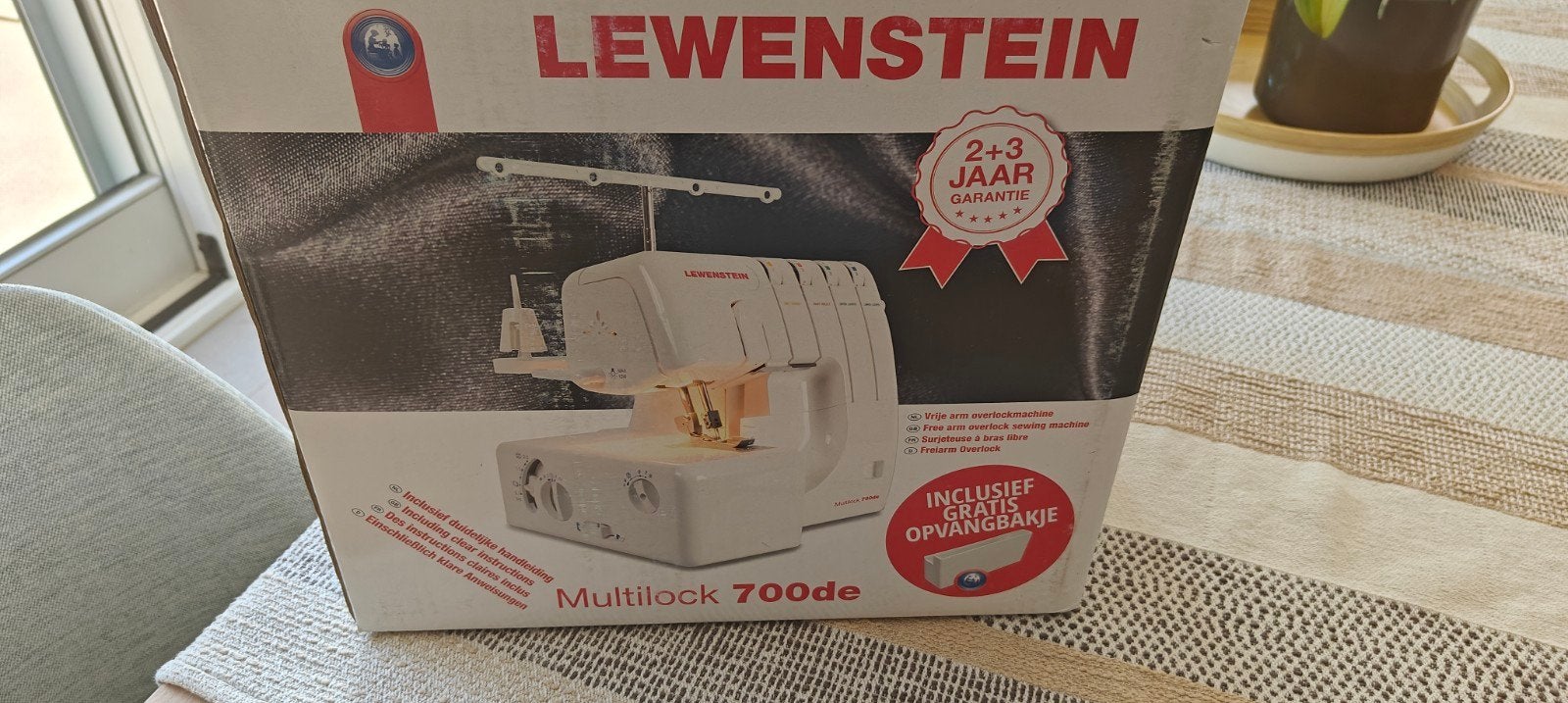 Lewenstein Multilock 700DE – Overlockmachine, Enlèvement, Comme neuf