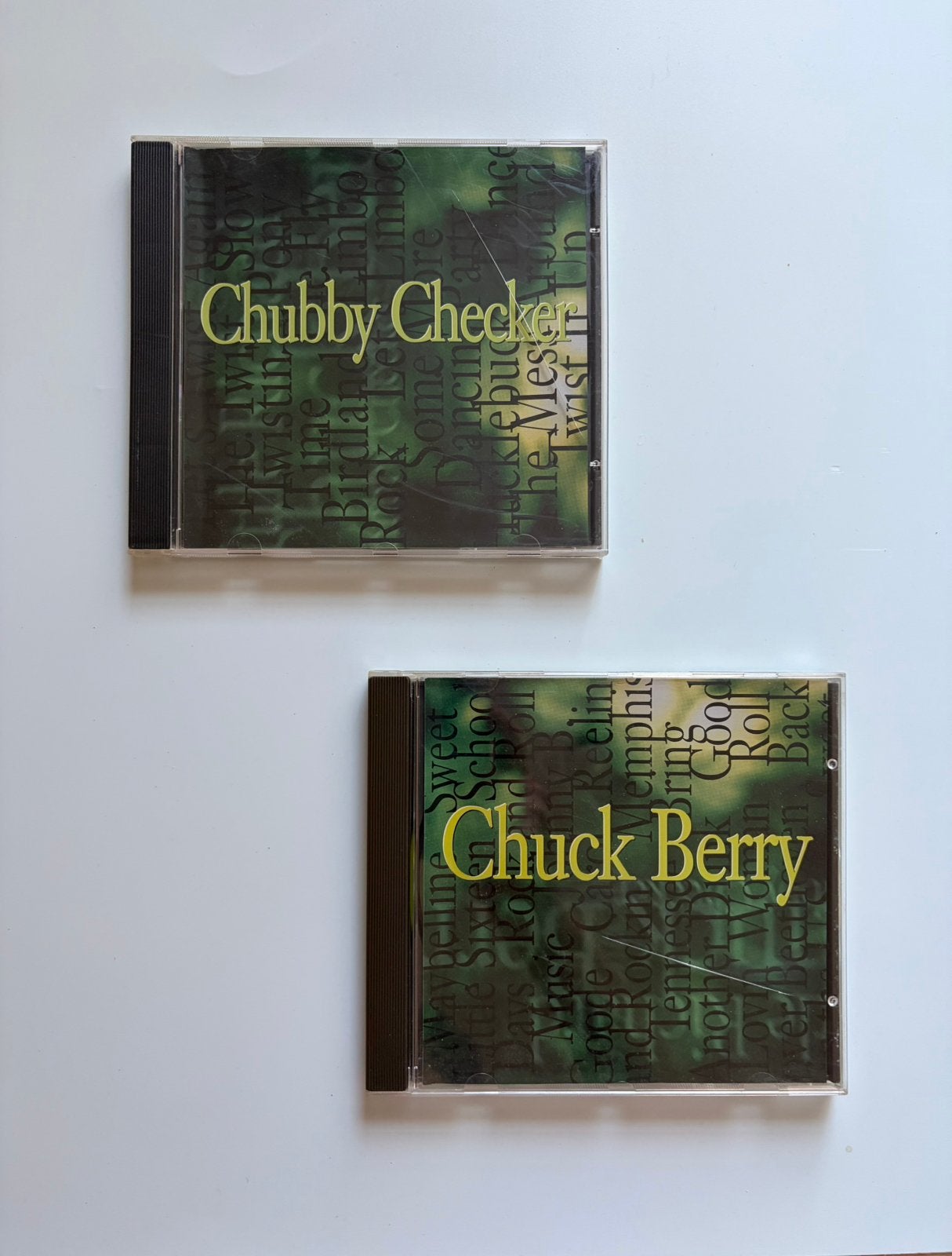 Chuck Berry + Chubby Checker – 2 CD, 27 titres, CD & DVD, Enlèvement ou Envoi, Comme neuf