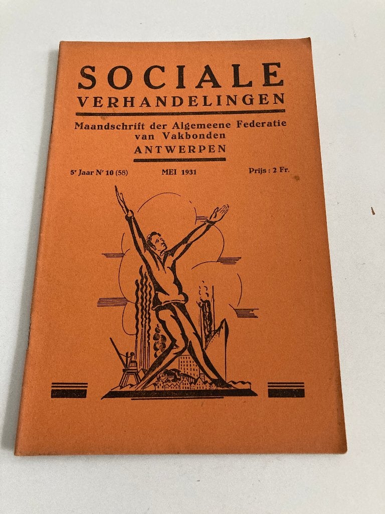 Antwerpen " Soc. Verhandelingen " mei 1931 Zoo, Rupel, ..., Boeken, Diverse auteurs, Ophalen of Verzenden, 20e eeuw of later, Gelezen