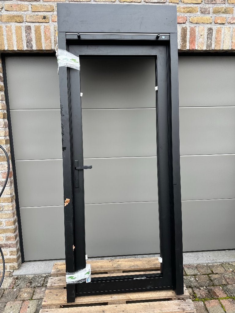 2 Buitendeuren, Nieuw, Buitendeur, Metaal, 200 tot 215 cm