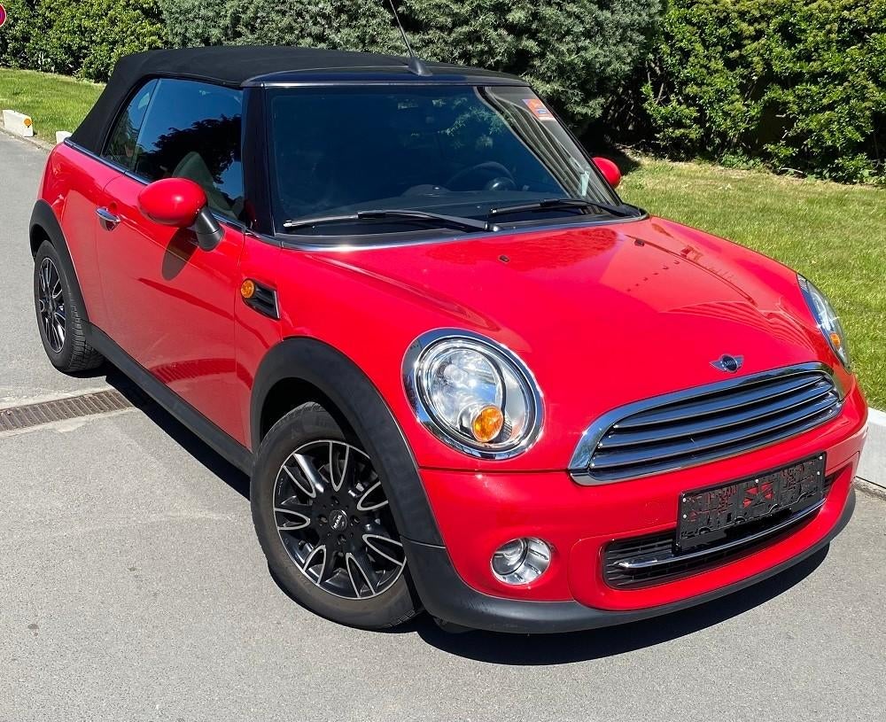 MNI Cooper Cabriolet, Autos, Rouge, Achat, Euro 6, Cabriolet