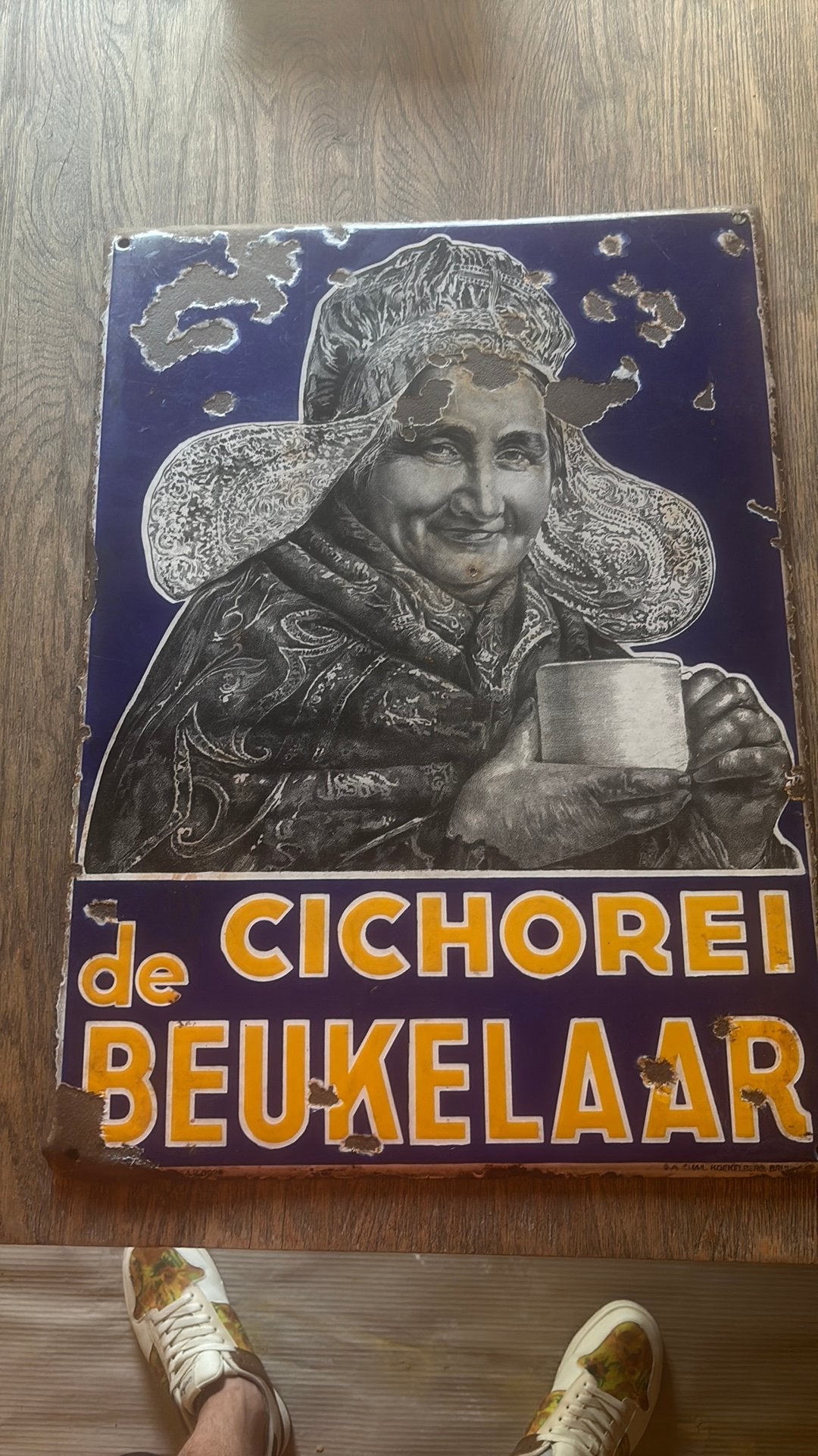 De beukelaar emaille 1936, Verzamelen, Ophalen of Verzenden, Zo goed als nieuw
