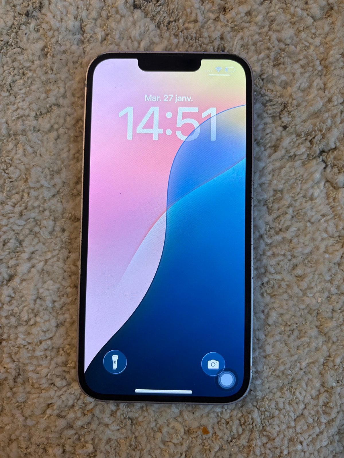 IPhone 14 (Violet), 128 GB, 77 %, Enlèvement, Utilisé