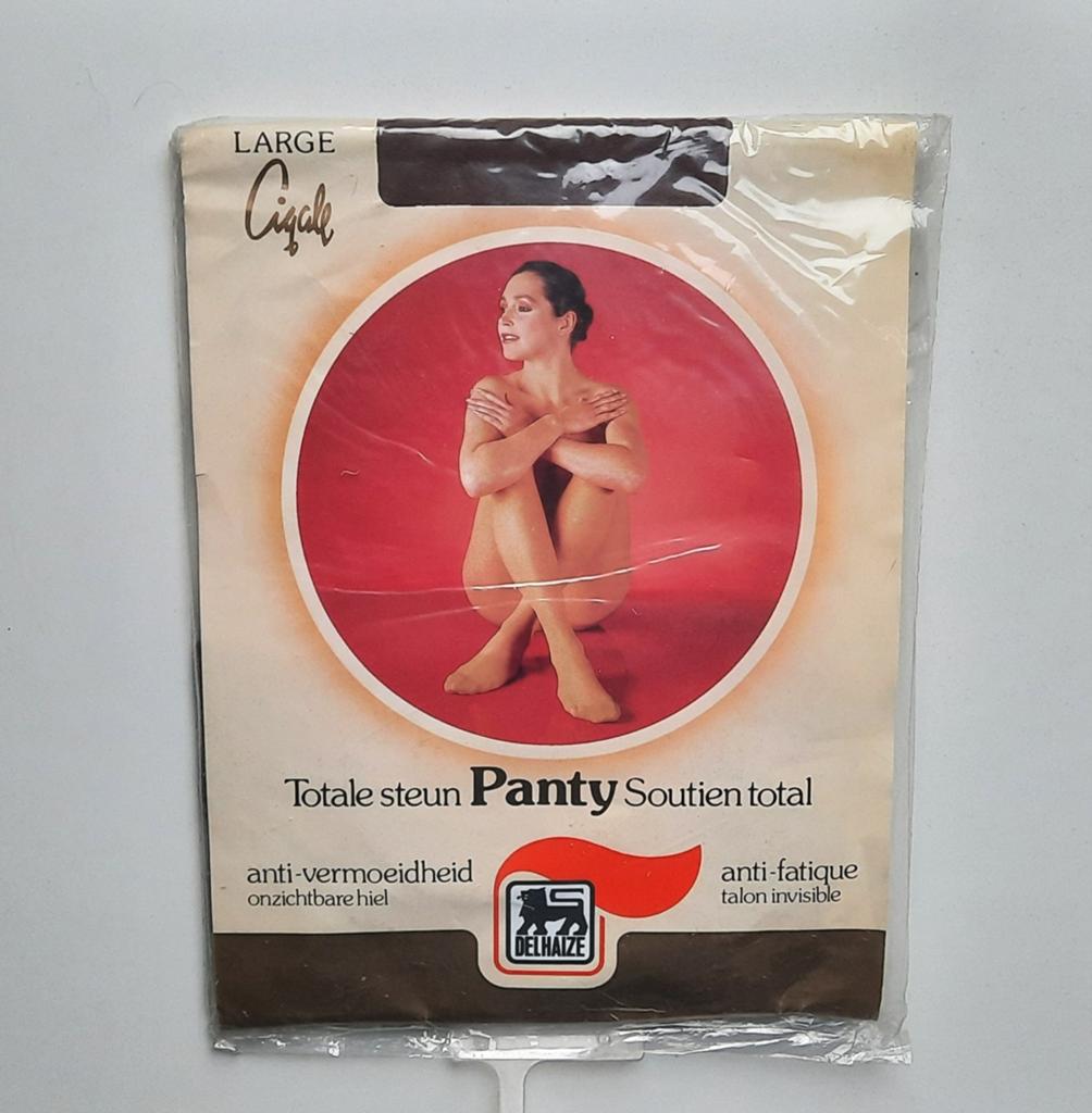 (GERESERVEERD) Steunpanty "L" bruin, Bruin, Ophalen of Verzenden, Panty, Delhaize