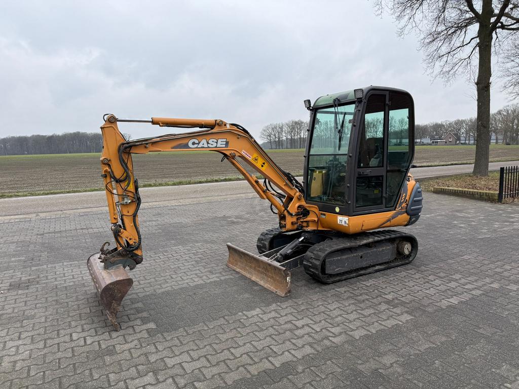 Case CX 28 minigraver (bj 2003), Enlèvement