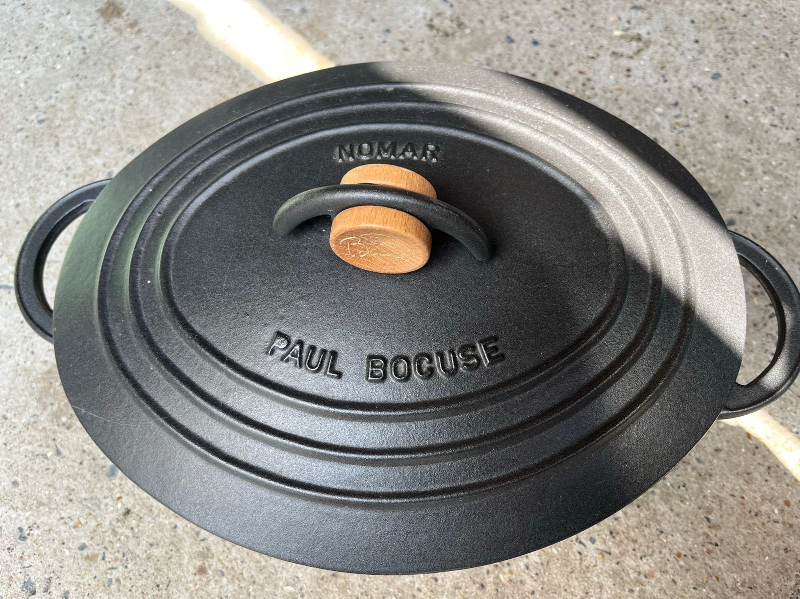 Braadpan Nomar Paul Bocuse, Ophalen of Verzenden, Zo goed als nieuw, Gietijzer, Braadpan