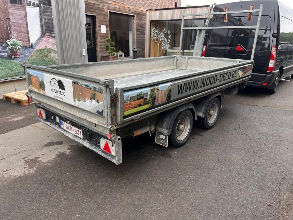 Nugent kipremork, Auto diversen, Aanhangers en Bagagewagens, Ophalen, Gebruikt