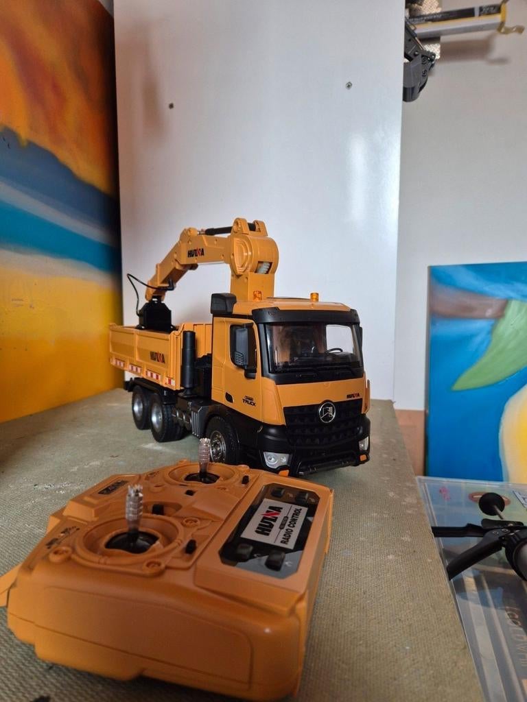 Werkvoertuigen huina 1/16, Ophalen