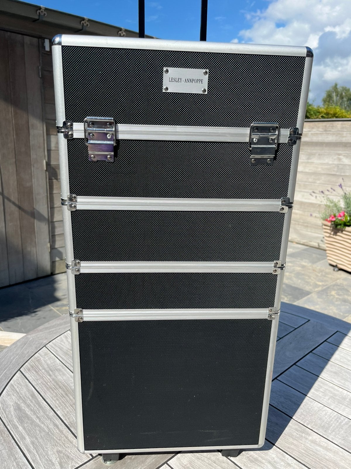 Lesley AnnPoppe flightcase, Ophalen, Zo goed als nieuw, Flightcase