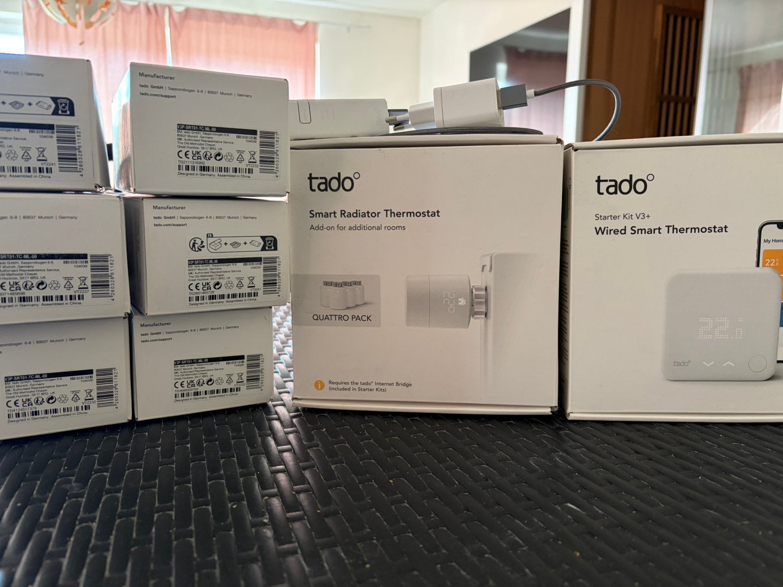 Complete tado slimme thermostaat set, Bricolage & Construction, Chauffage & Radiateurs, Enlèvement, Comme neuf, Thermostat