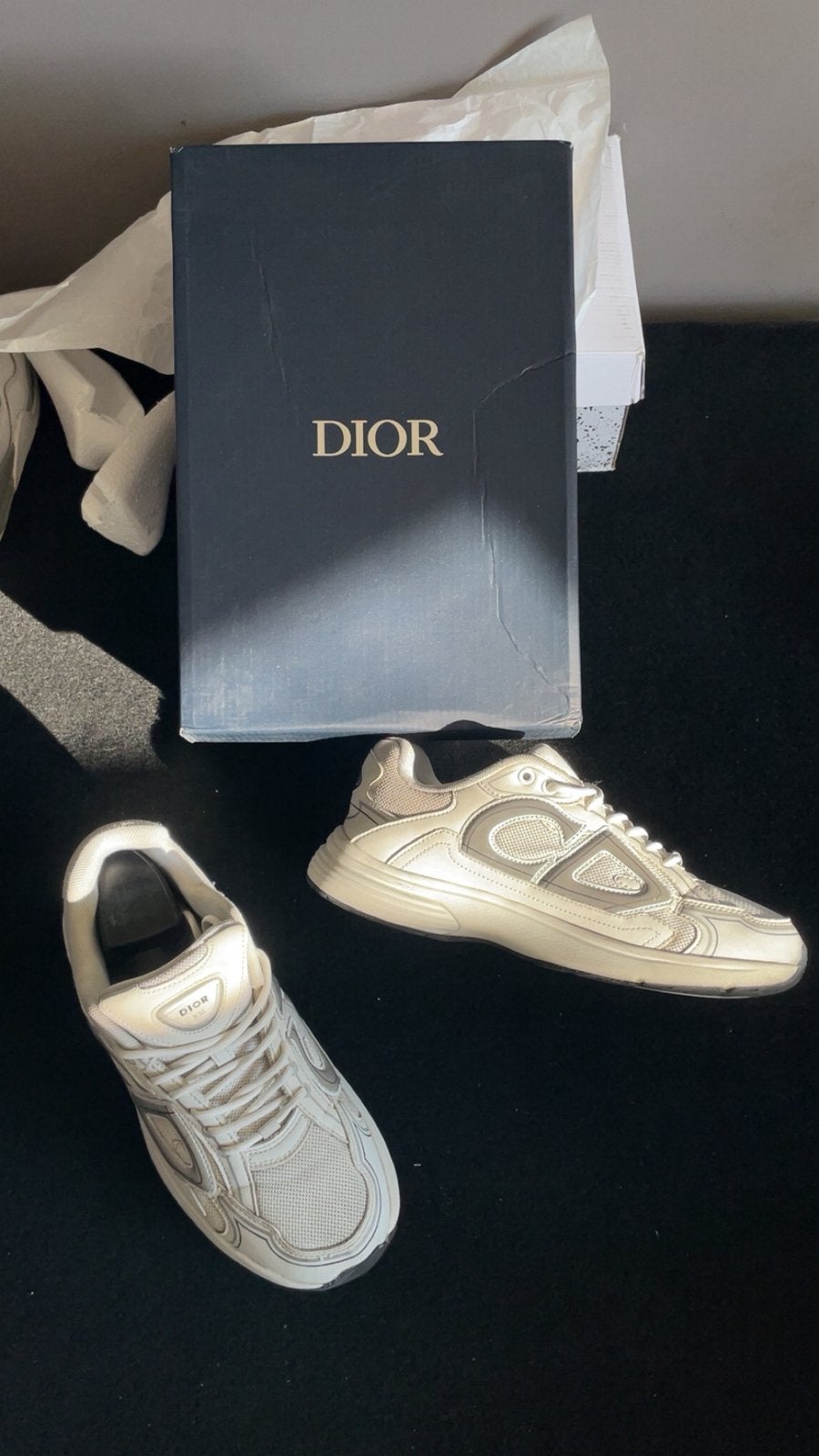Dior B30 bijna nieuw maat 42, Vêtements | Hommes, Chaussures, Enlèvement ou Envoi, Comme neuf, Blanc, Baskets