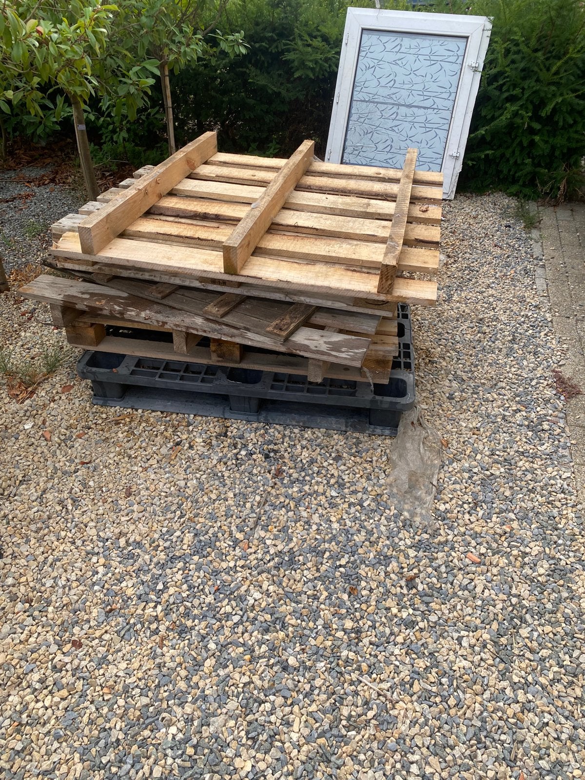 Gratis paletten, Enlèvement, Utilisé