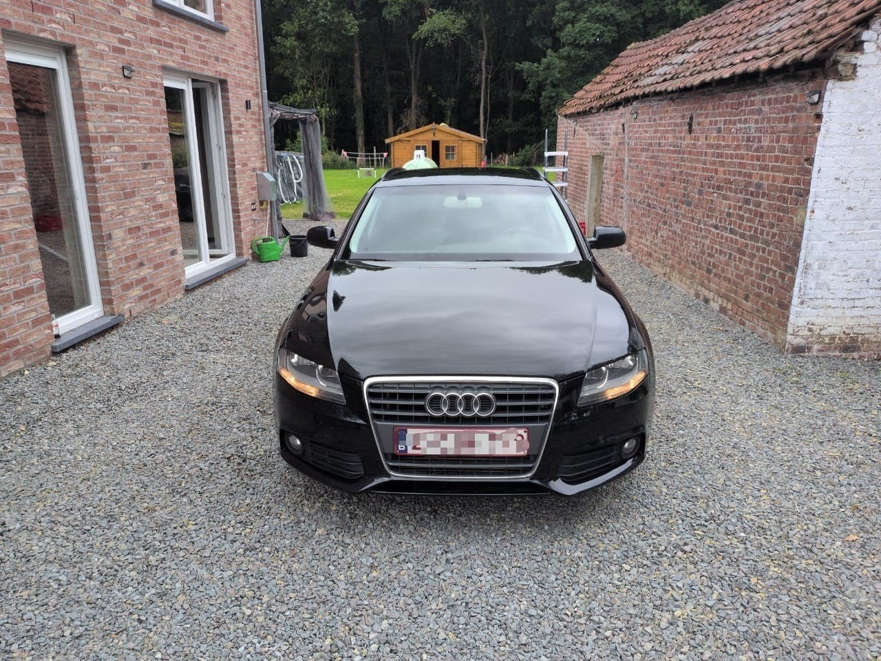 audi a4 2010 2.0 tdi, Auto's, Audi, Voorwielaandrijving, Zwart, A4, Zwart