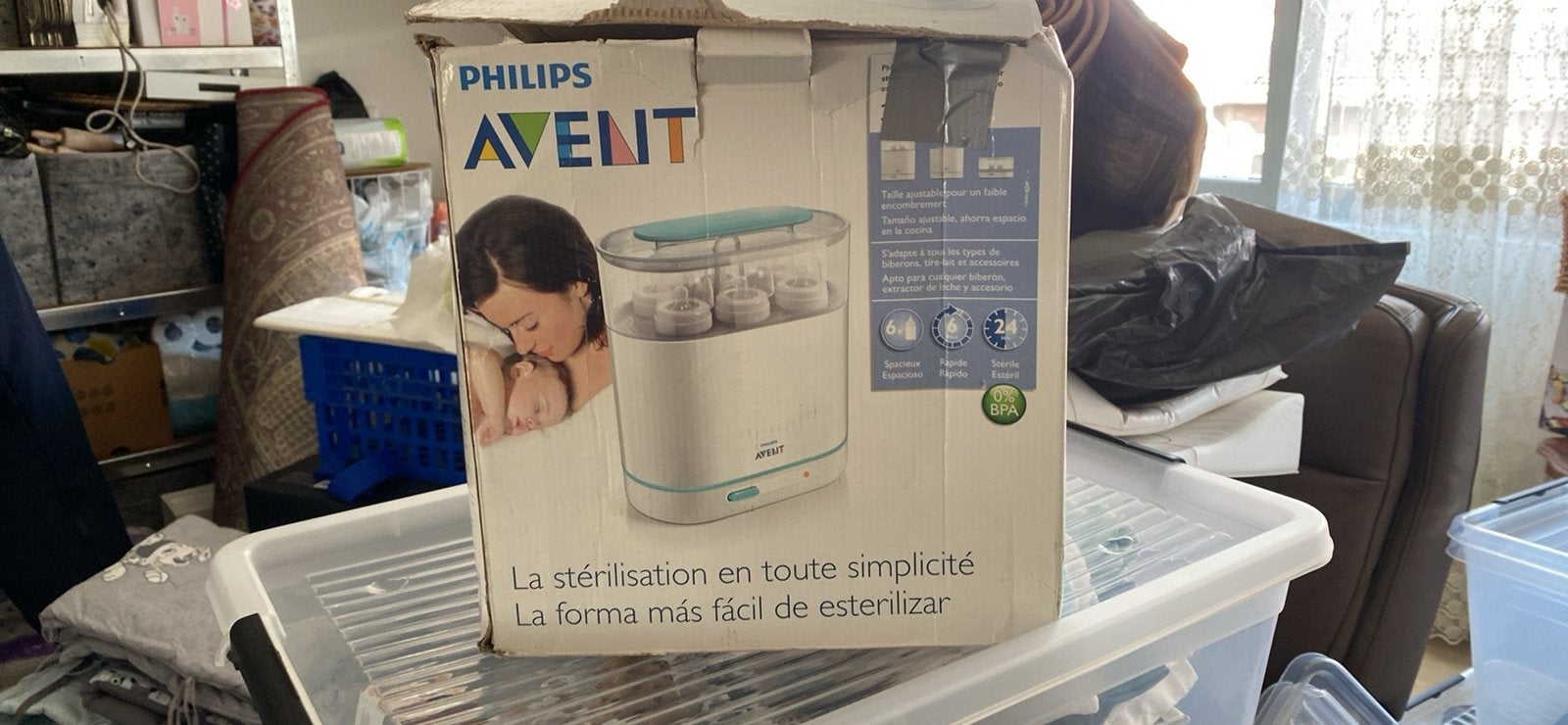 Le stérilisateur fonctionne toujours, Enlèvement, Utilisé, Stérilisateur