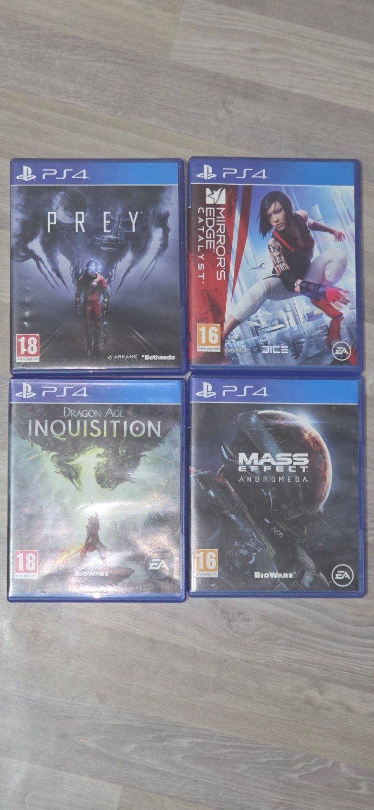 PS4 Games - €15 per stuk of €50 voor de hele set
Hierbij ver, Enlèvement