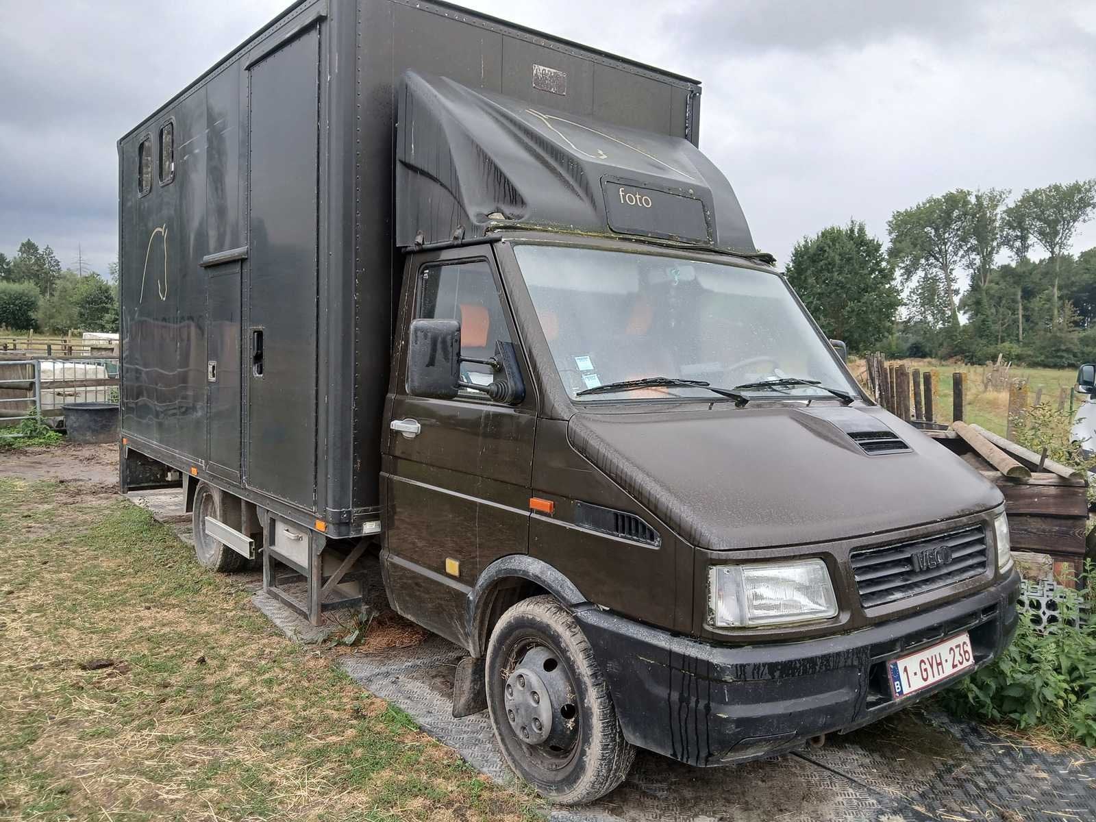 1996 IVECO - 49.10.1 / 49.10 - Paardentrailer, Dieren en Toebehoren, Paarden en Pony's | Trailers en Aanhangwagens, Gebruikt, Overige typen