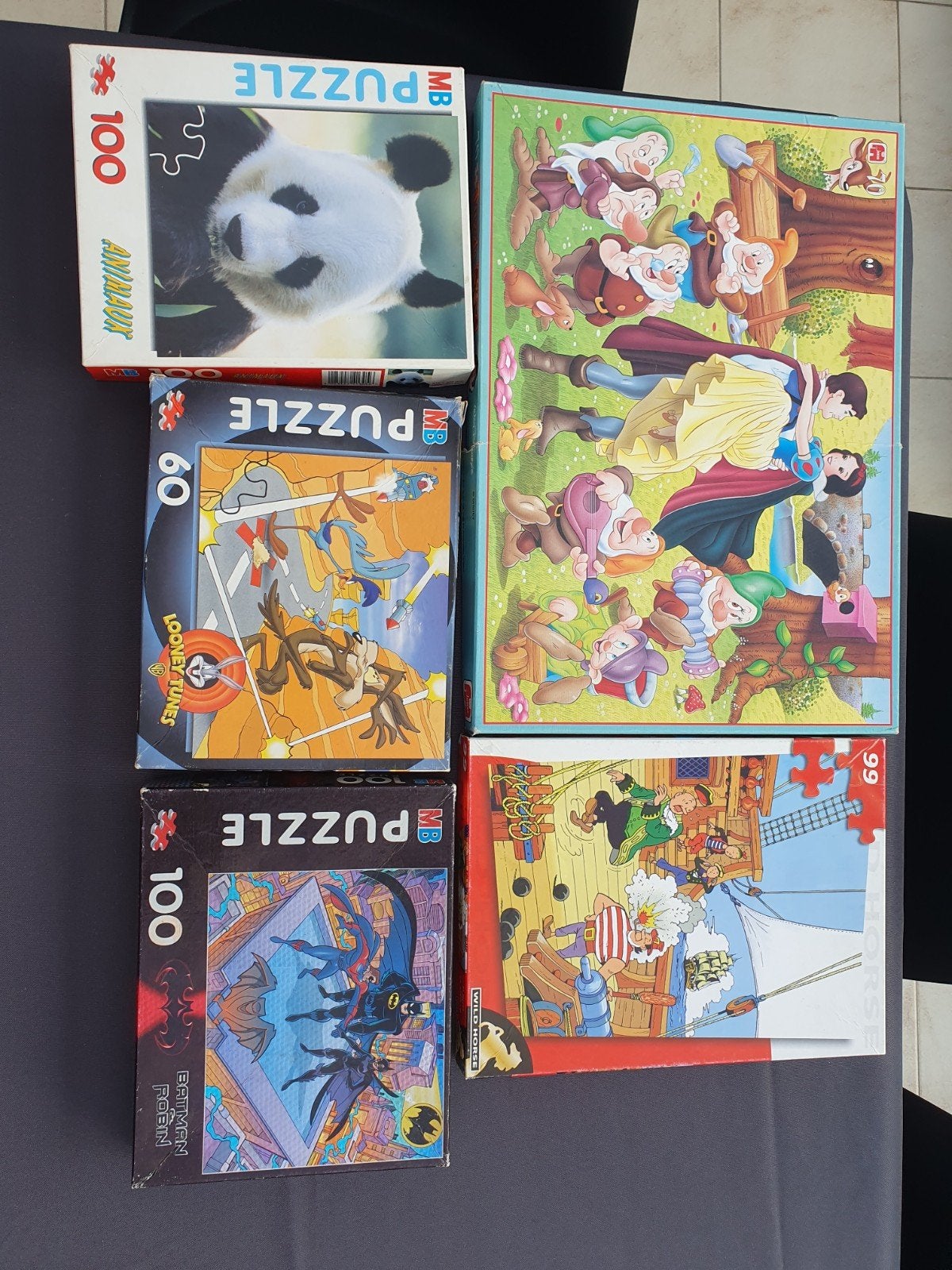 kinderpuzzels, Kinderen en Baby's, Speelgoed | Kinderpuzzels, Ophalen, Meer dan 50 stukjes, Gebruikt, 6 jaar of ouder
