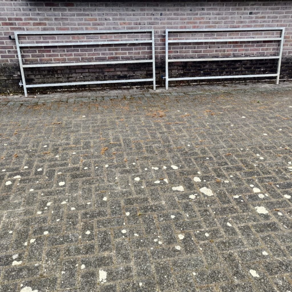 2 gegalvaniseerde poorthekken, Dieren en Toebehoren, Weidegang