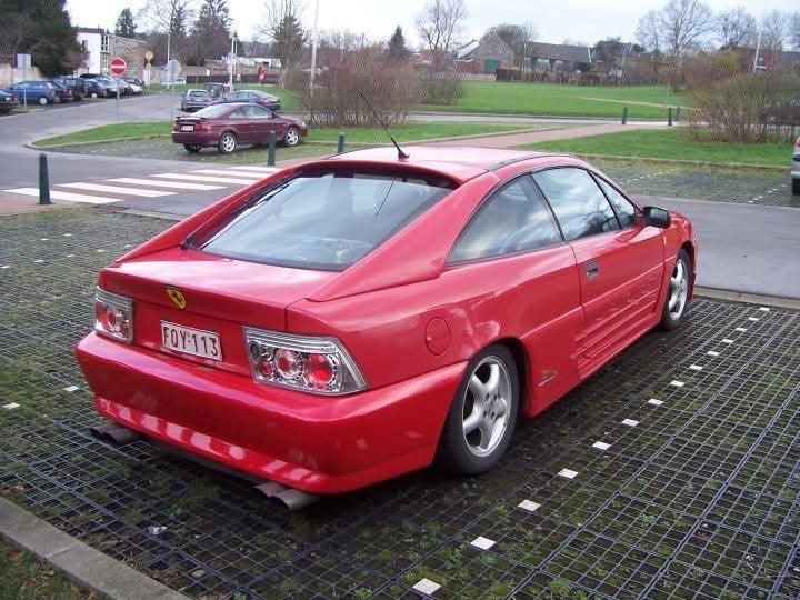 Opel Calibra 2.0i 16v 150cv, Autos, Rouge, Calibra, 110 kW, Boîte manuelle