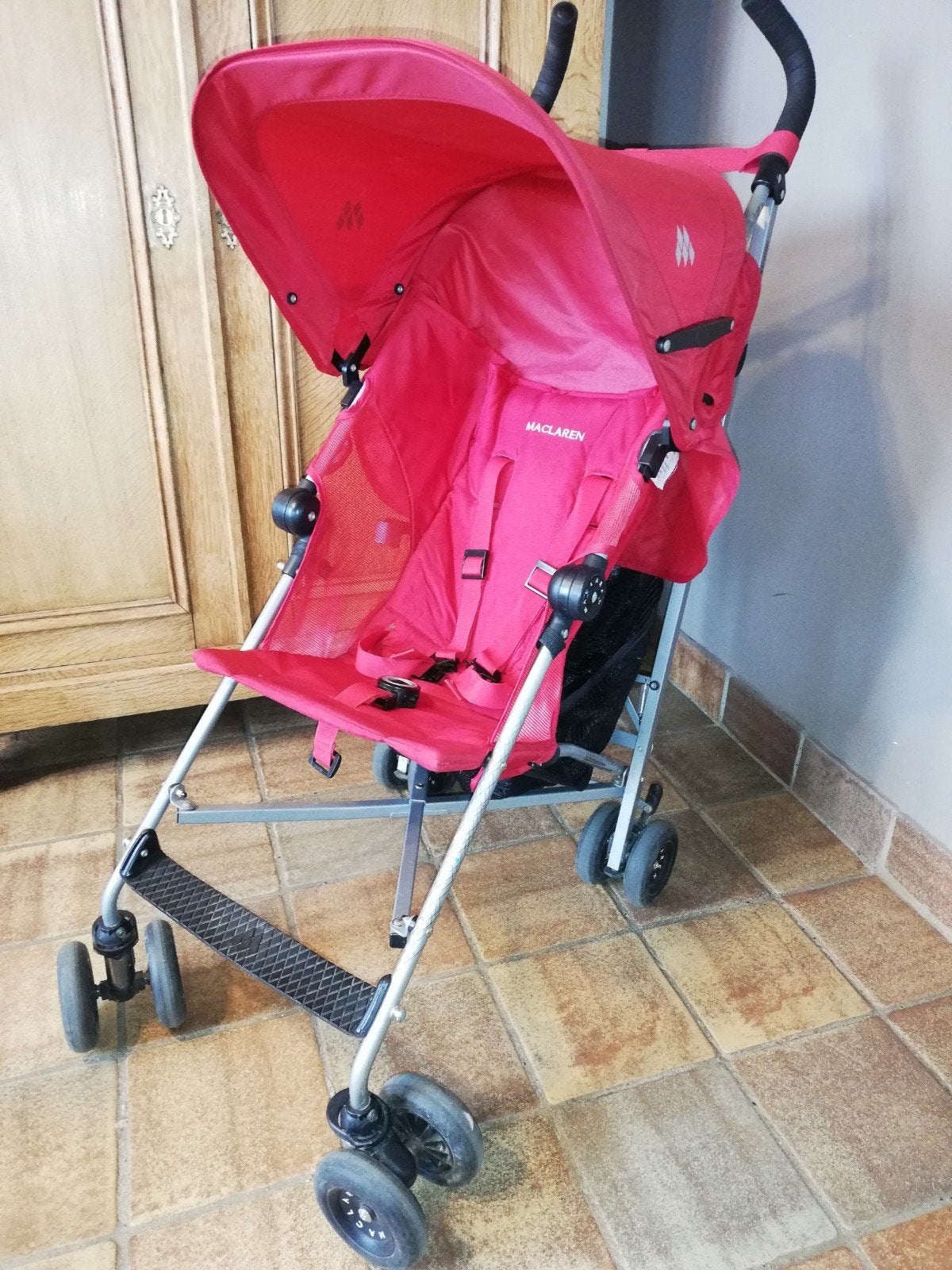 Poussette canne Maclaren, Enlèvement, Comme neuf, Maclaren