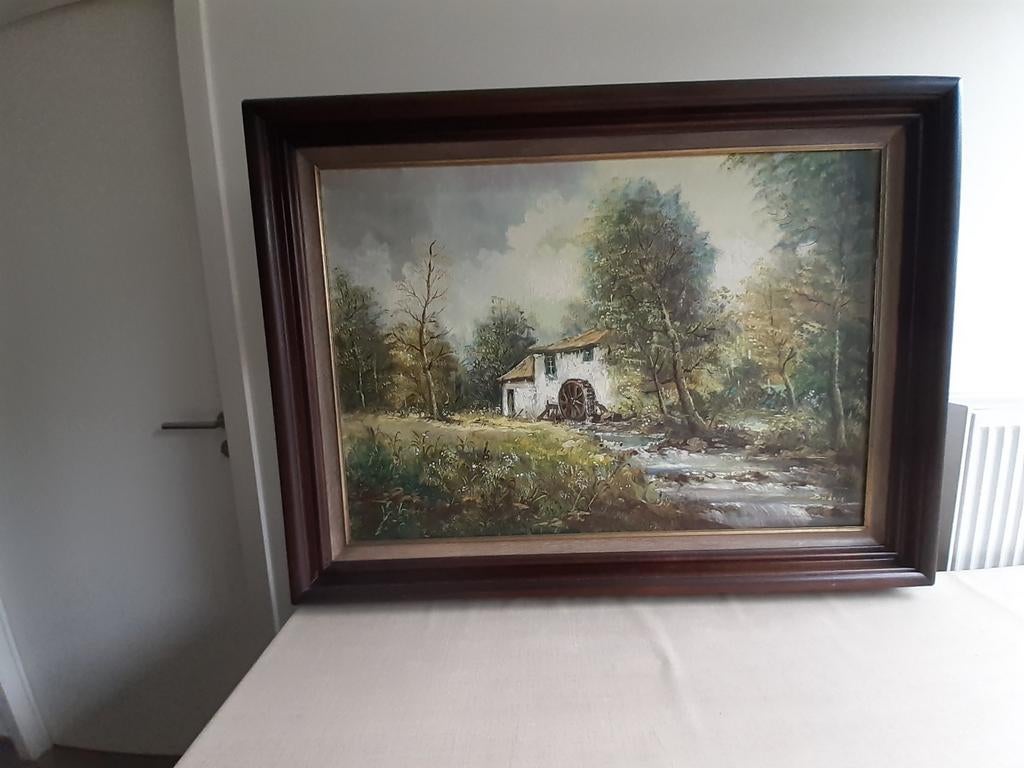 Schilderij., Ophalen