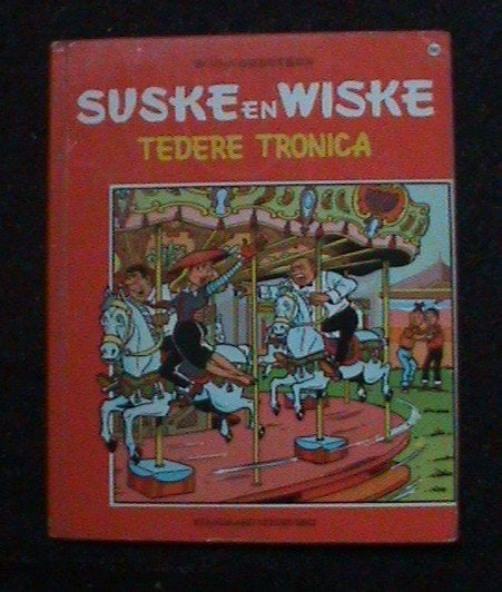 Suske en Wiske Tedere Tronica 1e druk 1968, Boeken, Eén stripboek, Ophalen of Verzenden, Gelezen