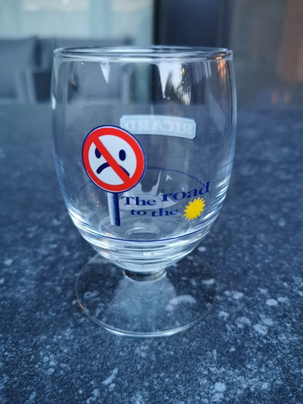Ricard glaasje, Verzamelen, Glas en Drinkglazen, Ophalen of Verzenden