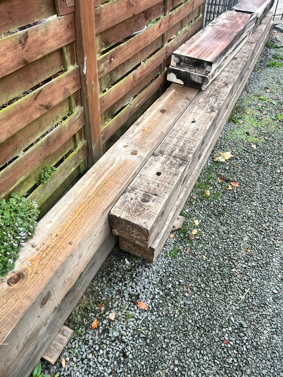 Houten balken., Ophalen, Gebruikt, Balken