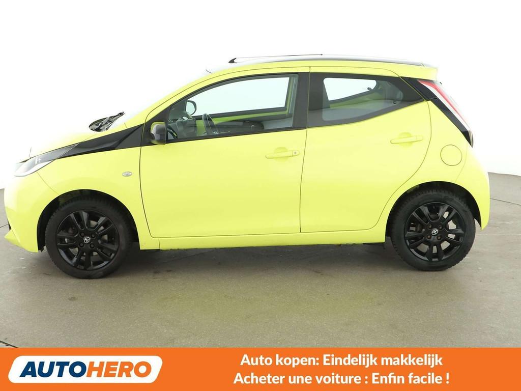 Toyota Aygo 1.0 X-Cite (bj 2016), Auto's, Toyota, Voorwielaandrijving, 4 zetels, Stof, Gebruikt