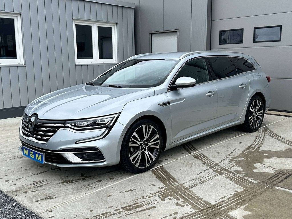 Renault Talisman Talisman SW 1.8 TCe Initiale Paris EDC * Au, Auto's, Gebruikt, Zwart, Leder, Bedrijf