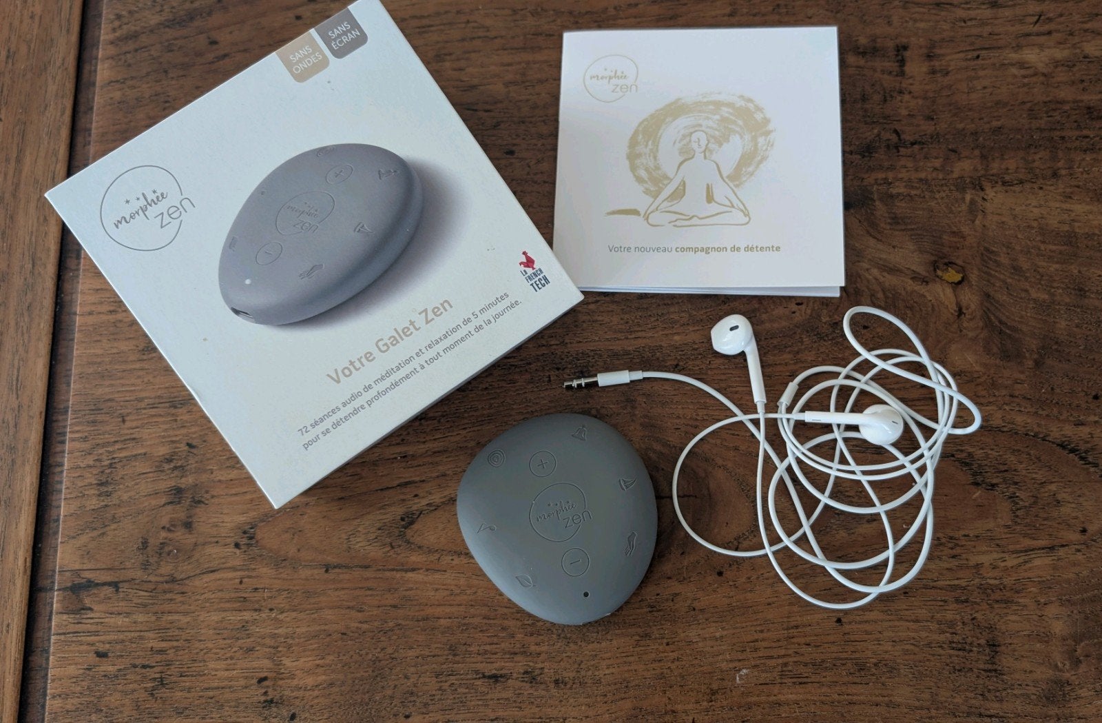 Morphée Zen, un galet de relaxation nomade sans ondes ni écr, Sport en Fitness, Ophalen of Verzenden