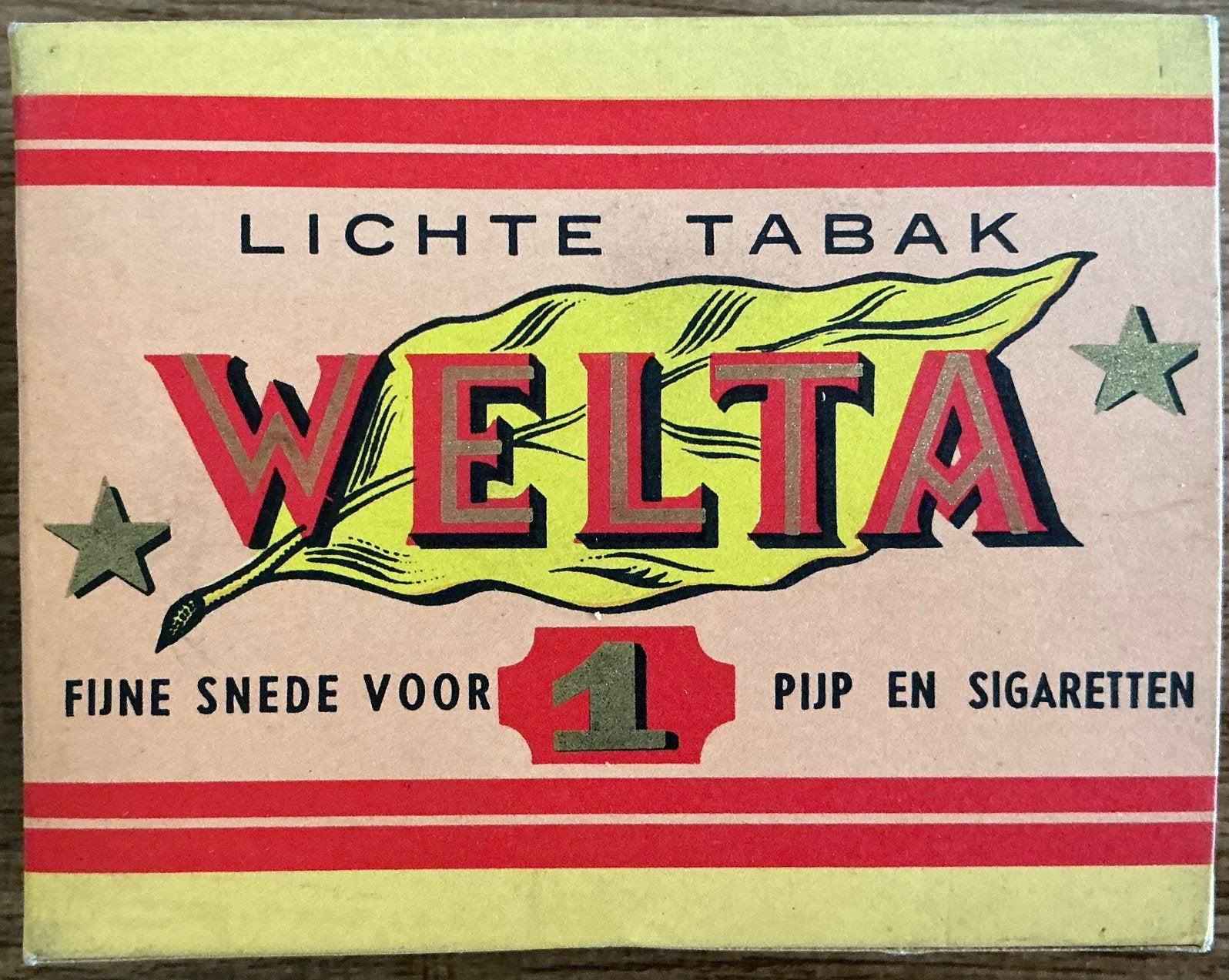 Oude WELTA TABAK/ACHILLE WELLE/etalageverpakking, Verzamelen, Ophalen of Verzenden, Zo goed als nieuw, Verpakking