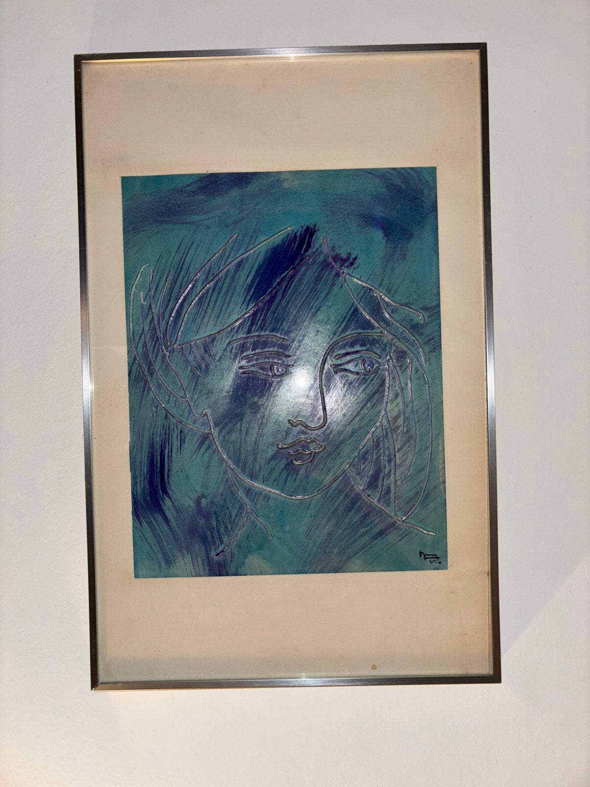 Abstract kunstwerk, Ophalen