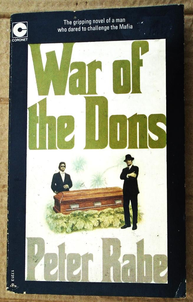 War of the Dons - 1973 - Peter Rabe (1921-1990), Peter Rabe (1921-1990), Enlèvement ou Envoi, Utilisé, Amérique