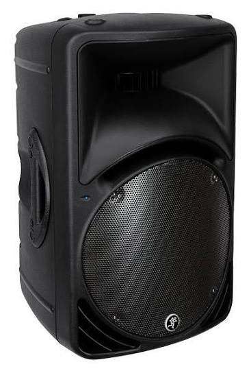 Mackie SRM 450 ( 2 hauts parleurs pour 450 ), Ophalen, Zo goed als nieuw, 500 tot 1000 watt, Monitor(versterker)