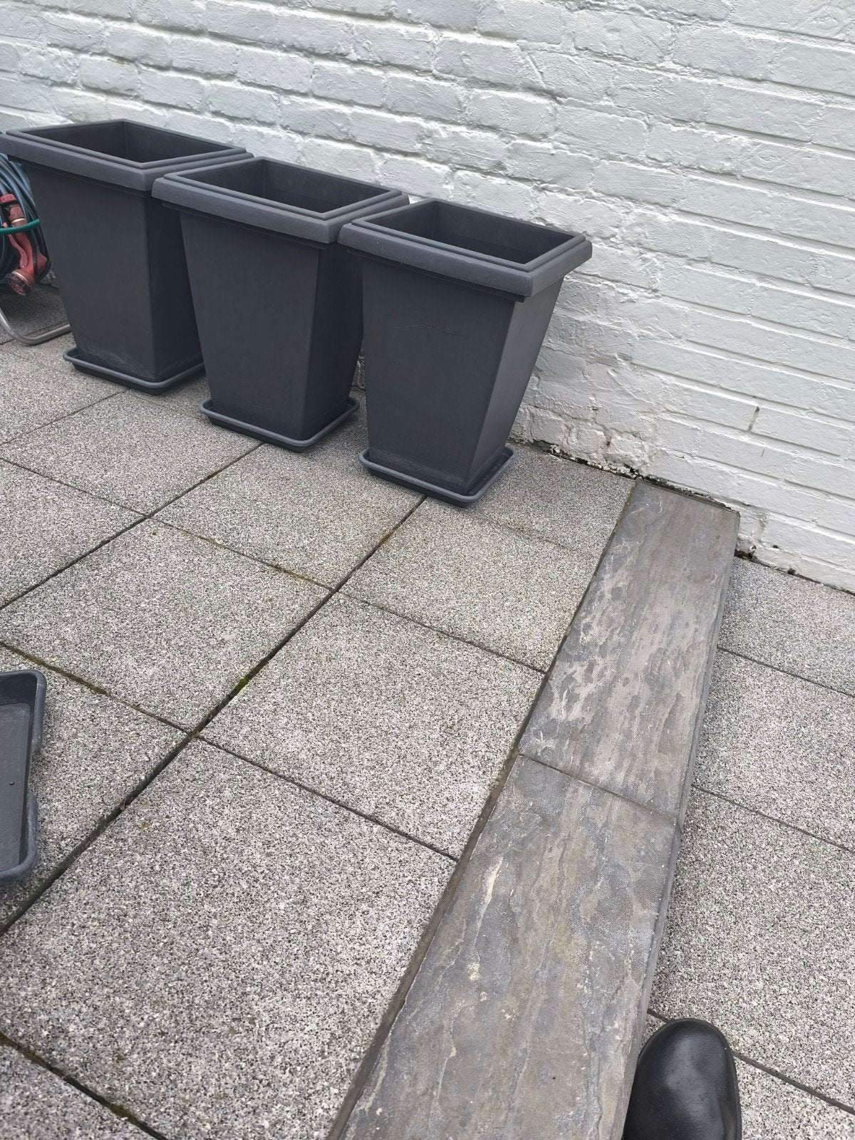 Bloempotten, Ophalen