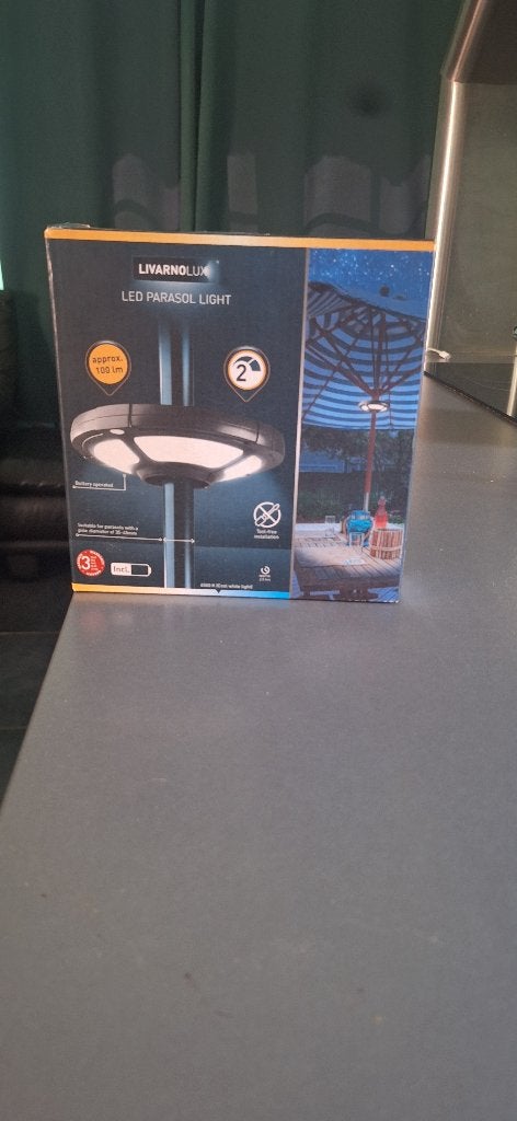 lampe pour parasol, Ophalen, Kunststof, Nieuw, Sfeerlamp