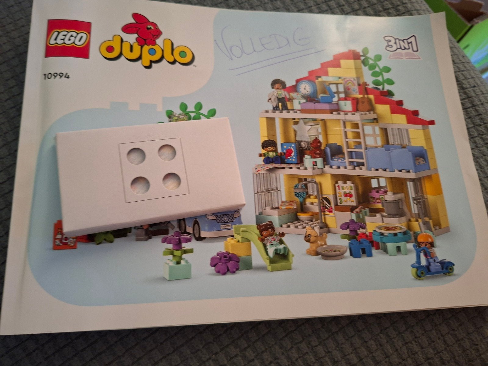 Duplo 3 in 1 huis volledige set, Kinderen en Baby's, Speelgoed | Duplo en Lego, Ophalen, Duplo