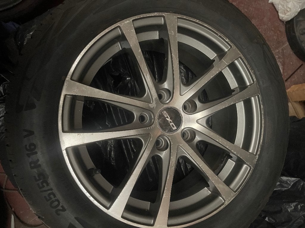 Jantes 16 DXS Racing, Autos : Pièces & Accessoires, 16 pouces, 205 mm, Enlèvement, Jante(s)