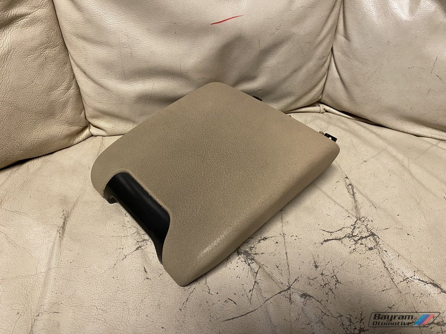 Bmw E39 armsteun verschuifbare beige creme sedan 5-sere M5, -, Utilisé, -, Enlèvement ou Envoi