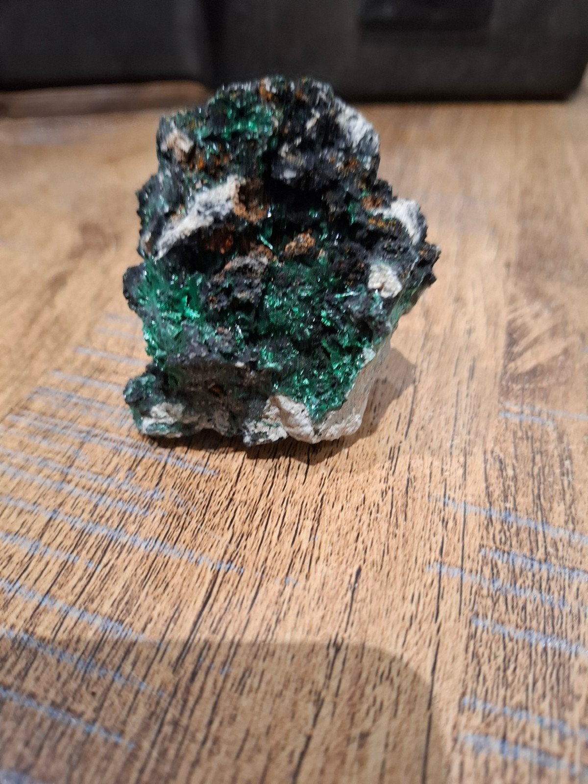 Malachite cristalisée, Ophalen