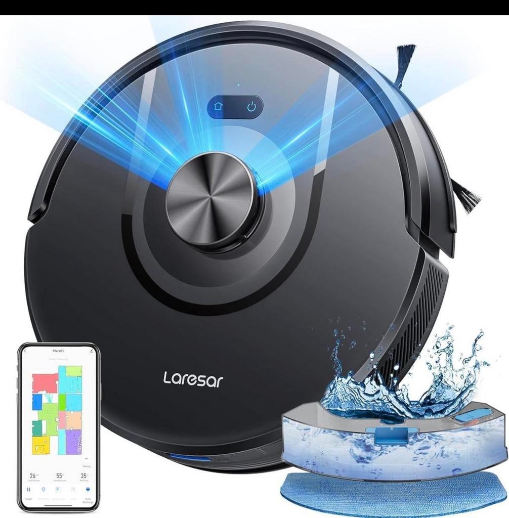 Robot Laveur Laresar, Electroménager, Réservoir, Enlèvement, Utilisé, Aspirateur robot