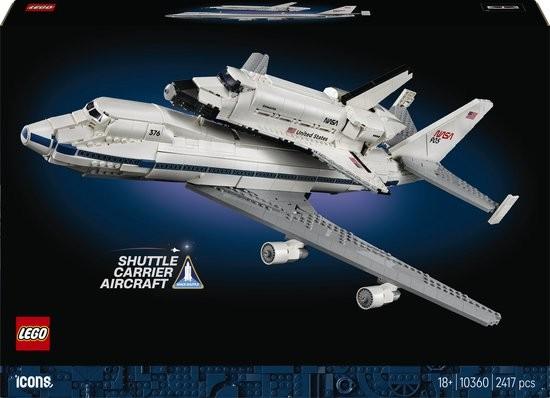 Lego 10360 shuttle aircraft carrier vliegtuig nasa, Ophalen of Verzenden, Vliegtuig