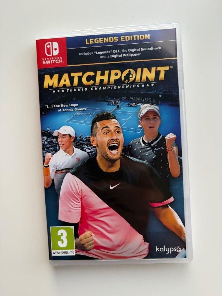 Matchpoint Switch game, 1 joueur, Comme neuf, Enlèvement, À partir de 3 ans