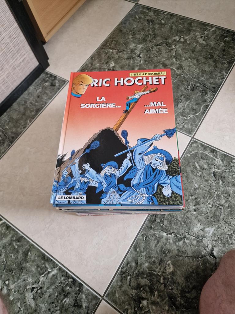 25 LIVRES RIC HOCHET, Enlèvement, Comme neuf, TIBET-A.P. DUCHATEAU