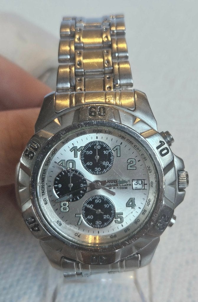 Montre Rodania Homme Chronographe 100M Fin 90 (MW83), Enlèvement ou Envoi
