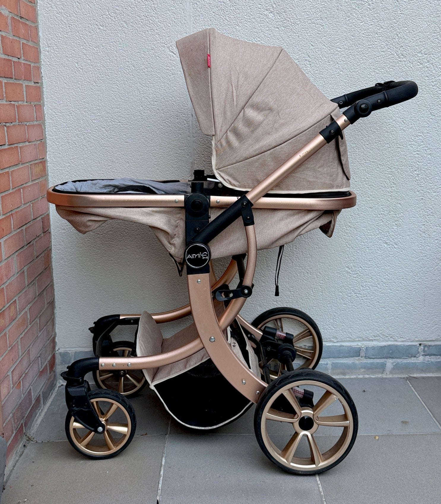 Aimile 608 2-in-1 kinderwagen, Ophalen, Gebruikt, Kinderwagen, Duowagen