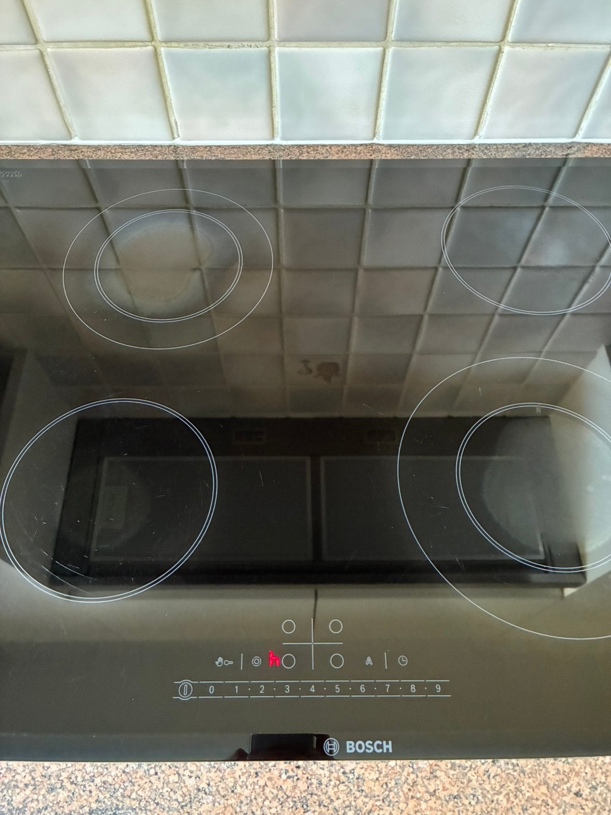 Keramische kookplaat Bosch, Elektronische apparatuur, Ophalen, Gebruikt