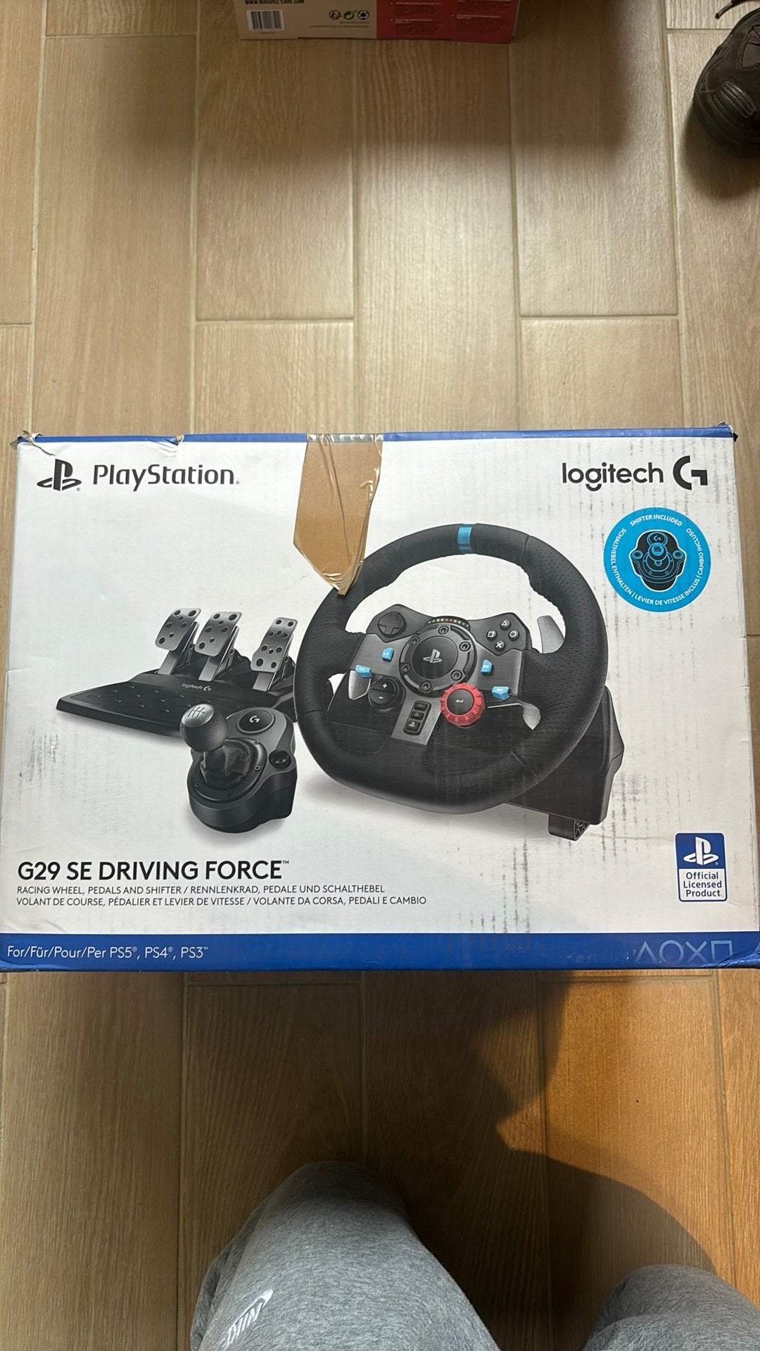 Logitech g29se driving force, Consoles de jeu & Jeux vidéo, Consoles de jeu | Sony Consoles | Accessoires, Comme neuf, Enlèvement